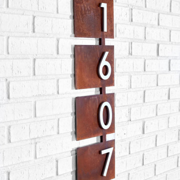 Wall Mounted Address Signs