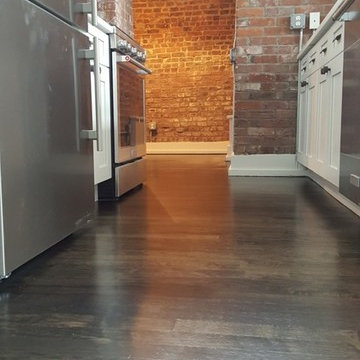 Maple Water pop with Ebony Stain