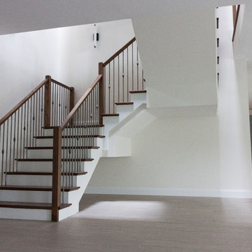 Project #44 | Contemporary Staircase with Skylit Stairwell