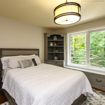 Wonderful Bedroom with New Windows - Renewal by Andersen Ontario and Greater Tor