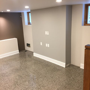 Sous-sol Montreal Ouest - Basement Projet Montreal West