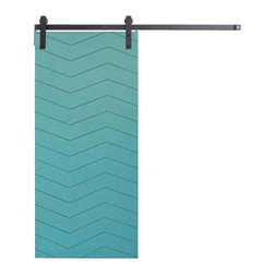 Herringbone Barn Door - Interior Doors