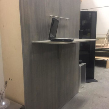 Murphy Bed with Built-in Desk