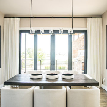 Roller Shades, Cornices and Drapery