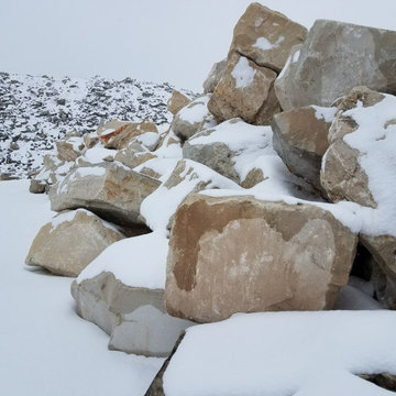 Rip Rap Armour Stone - Lake Michigan Shoreline