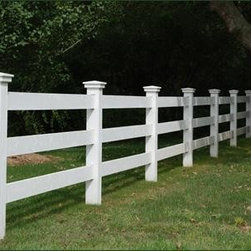 Cellular Vinyl Morgan Fence - Home Fencing And Gates