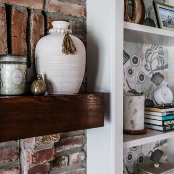 Built-In Wet Bar + Storage