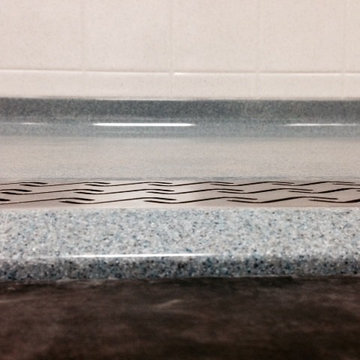 Bestbath trench drain walk in shower roll in shower commercial shower pan