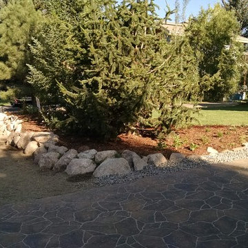Major redo of a landscape for a quaint home in Steamboat