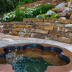 Inground Copper Flower Spa - Products