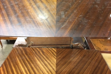 Restoration of a 1920's dresser top