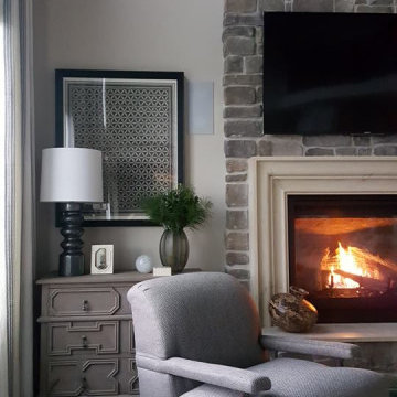 Picture Frame mantel model 4113 - Zander Homes