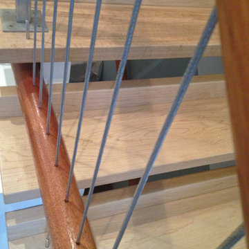 Custom Vertical Cable Railing System in Cambridge, MA