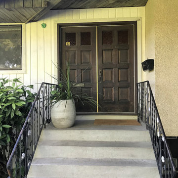 Siding replacement - Cedar Channel Vertical Siding