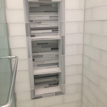 Classic Gray and White Bathroom Update