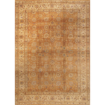 Pasargad Home Tabriz Collection Lamb's Wool Area Rug, 11'2"x15'4"