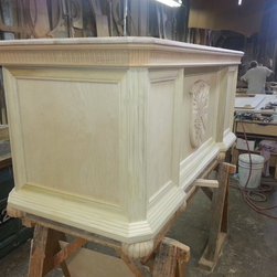 Custom Executive Desk - Desks And Hutches