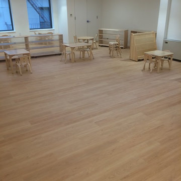 Nursery School Classroom and Lavatory
