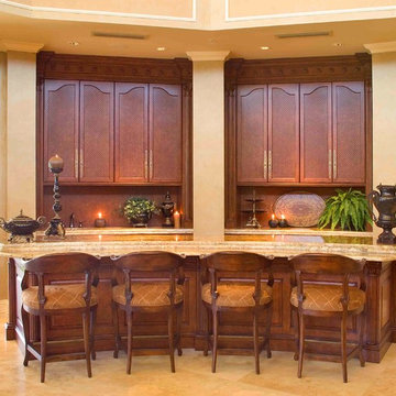 Mediterranean Home Bar
