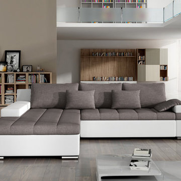European sectional sleeper sofa CESARE