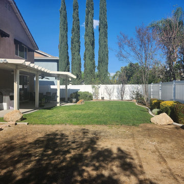 Backyard Makeover in Murrieta