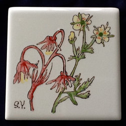 Wild Flower Tiles - Tile