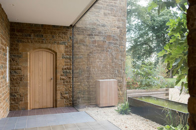 This is an example of a contemporary entrance in Berkshire.