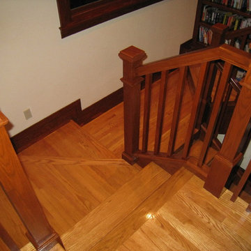 Oak Winder Stairs