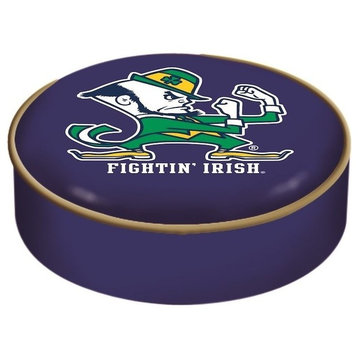 Notre Dame, Leprechaun, Bar Stool Seat Cover by Covers by HBS