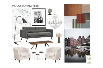 Living room - living room idea in Miami