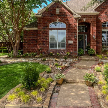Front Yard Curb Appeal Reimagined | McKinney, TX
