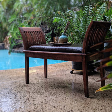 Slippery Pool and Patio Deck