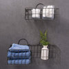 DII Wire Wall Basket, Set of 2 Gray