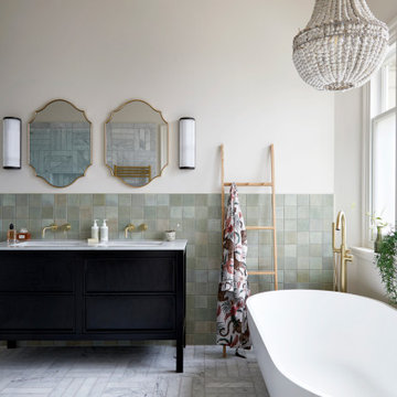 Edwardian Mansion bathrooms