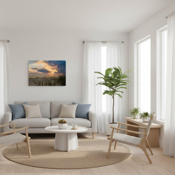 Anna Maria Island Cloudy Beach Sunset 2 Scandinavian Style Wall Art