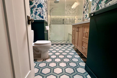 Example of a trendy home design design in San Francisco