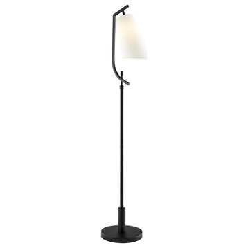 Xandra 1 Light Floor Lamp, Black