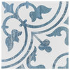 Cassis Arte Blue Porcelain Floor and Wall Tile