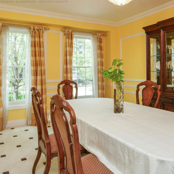 New Windows in Superb Dining Room - Renewal by Andersen Greater Toronto & Ontari