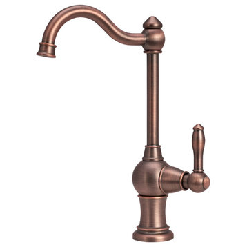 One-Handle Copper Drinking Water Filter Faucet Water Purifier Faucet, American B