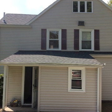 New roof installation