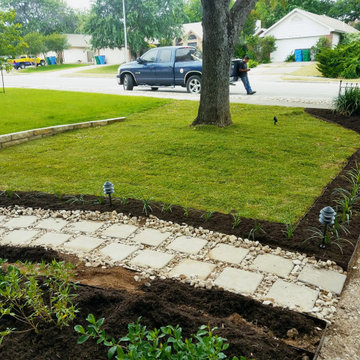 North Austin Front Yard Remodel