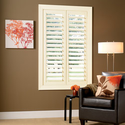 Bali&reg; EuroVue&trade; Shutters: 2 1/2" Louvers - Interior Shutters
