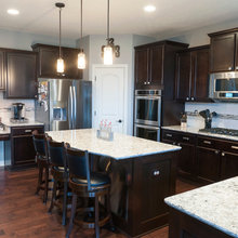 kitchen with stone