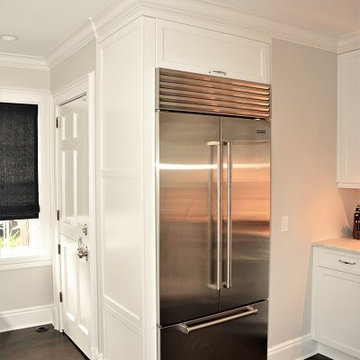 Classic White Kitchen with twists