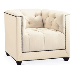 Paris Club Chair - Baker Furniture - Armchairs And Accent Chairs