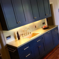 Burnished Brass Sink - Kitchen Sinks