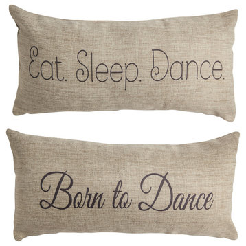 Dance Gift Dance Decor Dance Quotes Double Sided Pillow Ballet Girls Room
