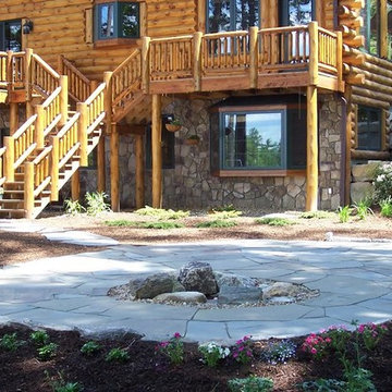 Log Home Landscaping