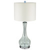 Set of 2 Blue Glass Traditional Table Lamp, 28"